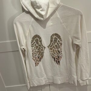 Victoria’s Secret Angel Wing Zip front hoodie